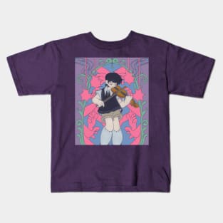 Omori fanart Kids T-Shirt